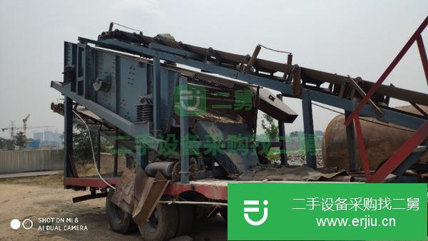 河南出售轉(zhuǎn)讓一套移動(dòng)破碎機(jī) 含振動(dòng)篩