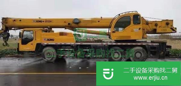 湖北出售二手徐工25汽車吊
