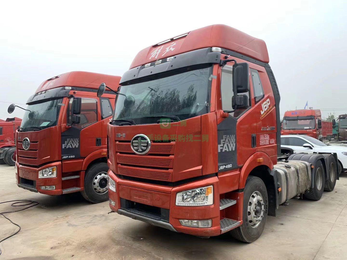 出售解放J6P質惠版2.0南方款牽引車，460馬力錫柴發動機，國五排放
