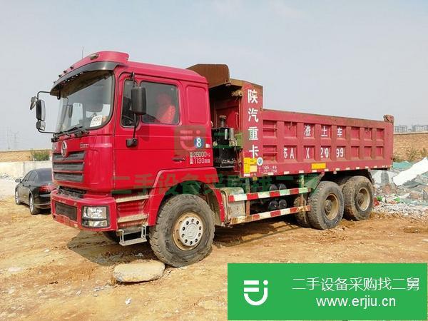 青海出售二手德龍后八輪自卸車