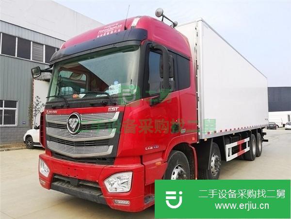 貴州出售前四后八9.6米福田歐曼冷藏車
