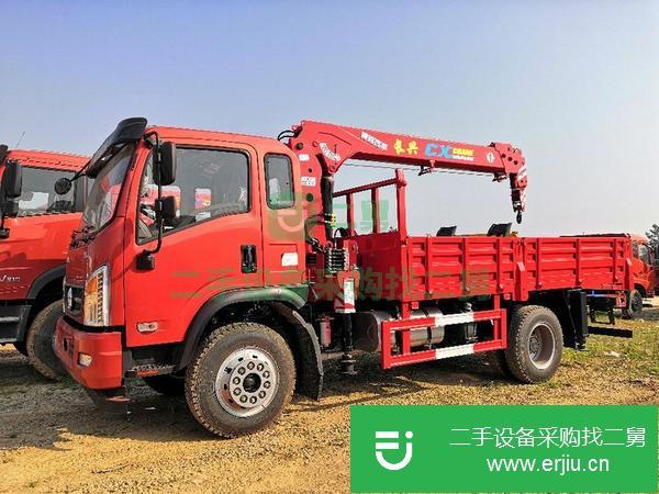 湖北出售二手大運(yùn)5噸隨車吊