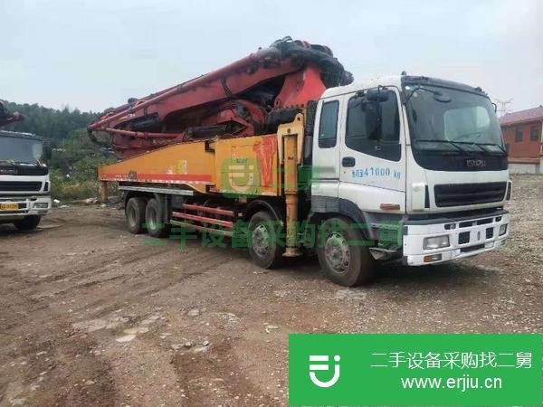 河北出售二手三一52米泵車