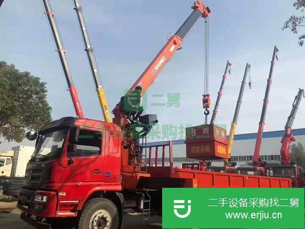 河南出售二手十二噸四節臂隨車吊