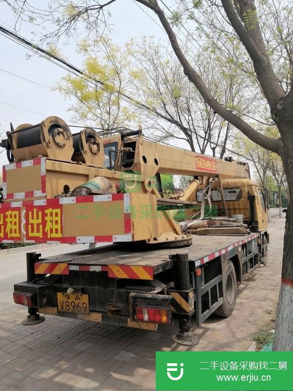 河北出售二手森源小八噸汽車吊