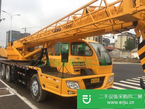 河南出售二手25E汽車吊