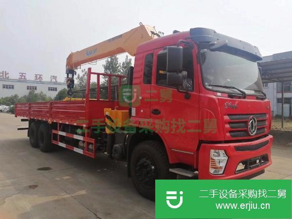 湖北出售二手東風(fēng)后八輪12噸隨車吊