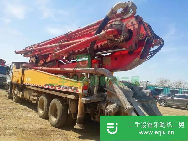 山東出售二手三一48米泵車