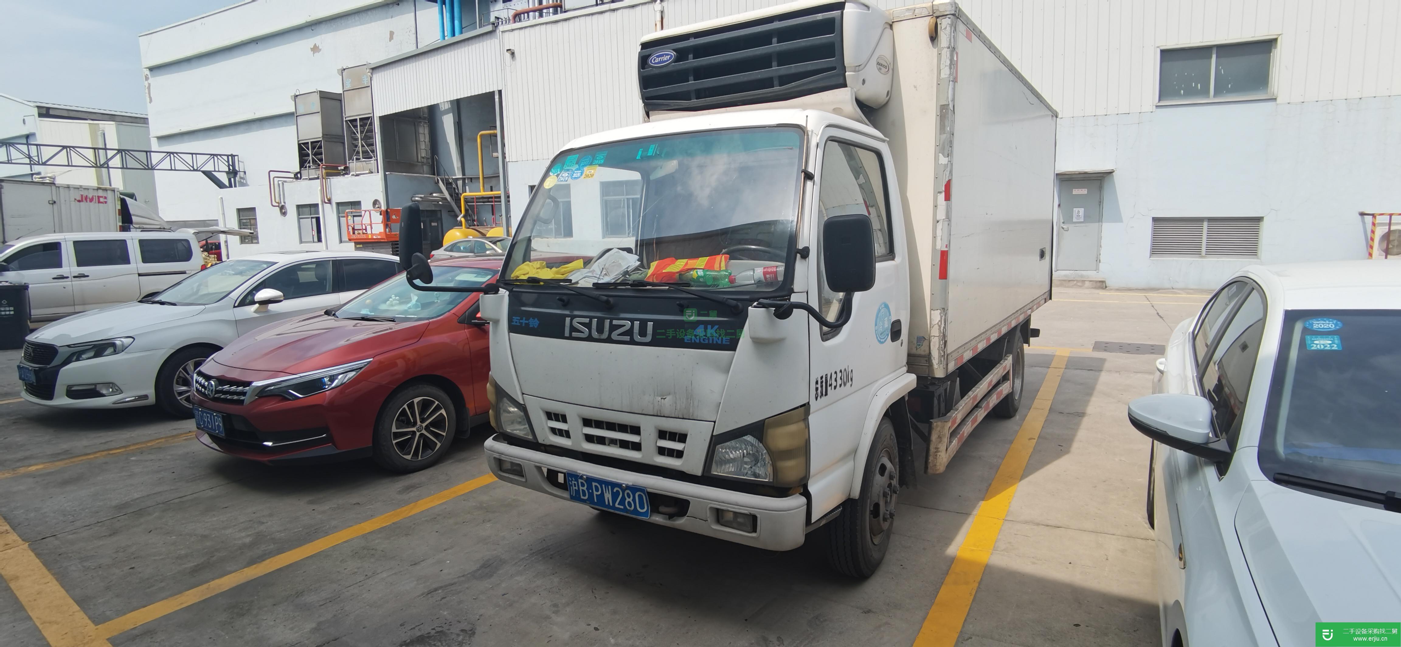 上海出售二手慶鈴冷藏車