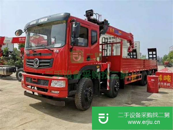 河北出售二手東風華神T5前四后八隨車吊帶爬梯