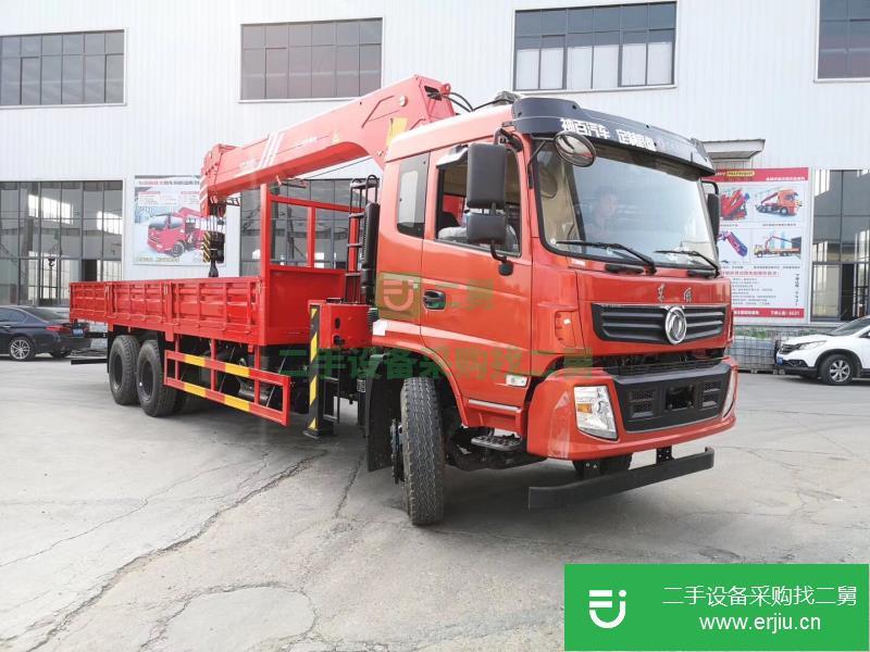 湖北出售二手東風新疆隨車吊
