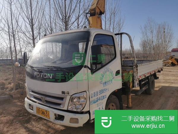 河北出售二手石煤4噸隨車吊