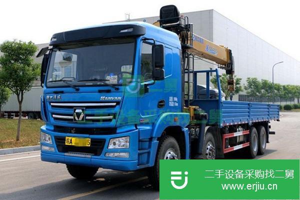 安微出售二手前四后八徐工16噸隨車吊