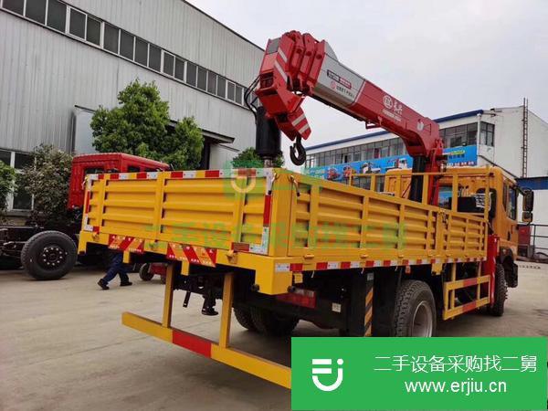 湖北出售二手陜汽德龍隨車吊