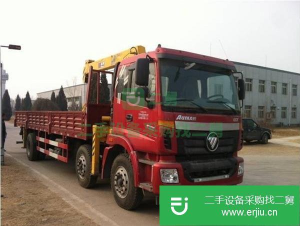 湖北出售歐曼后雙橋10噸吊車