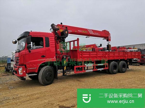 西藏出售二手12噸隨車吊