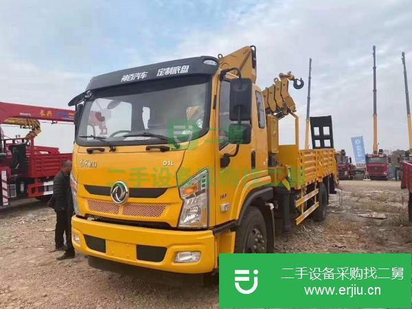 湖北出售二手東風后八輪14噸隨車吊