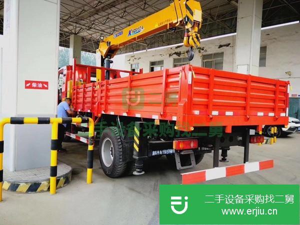 河南出售二手大運6.3噸隨車吊