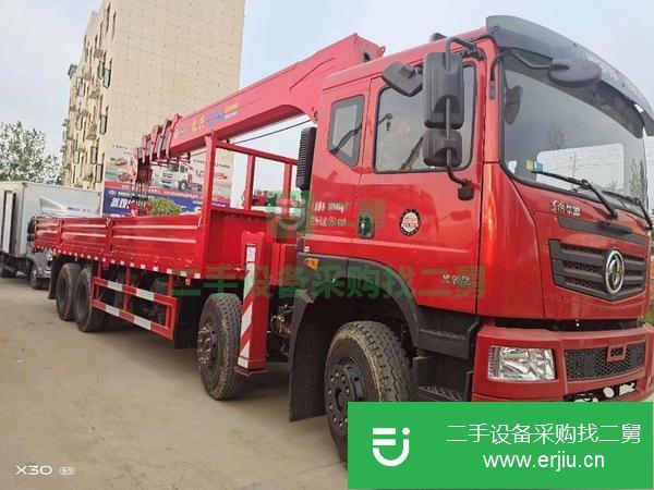 湖北出售二手前四后八長興16噸五節臂隨車吊