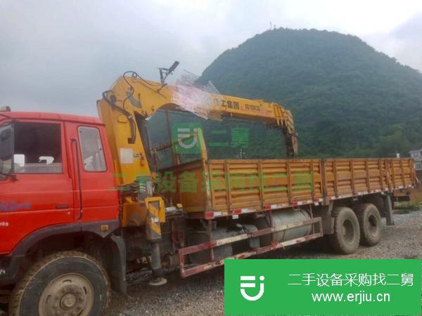廣西出售二手徐工10噸隨車吊