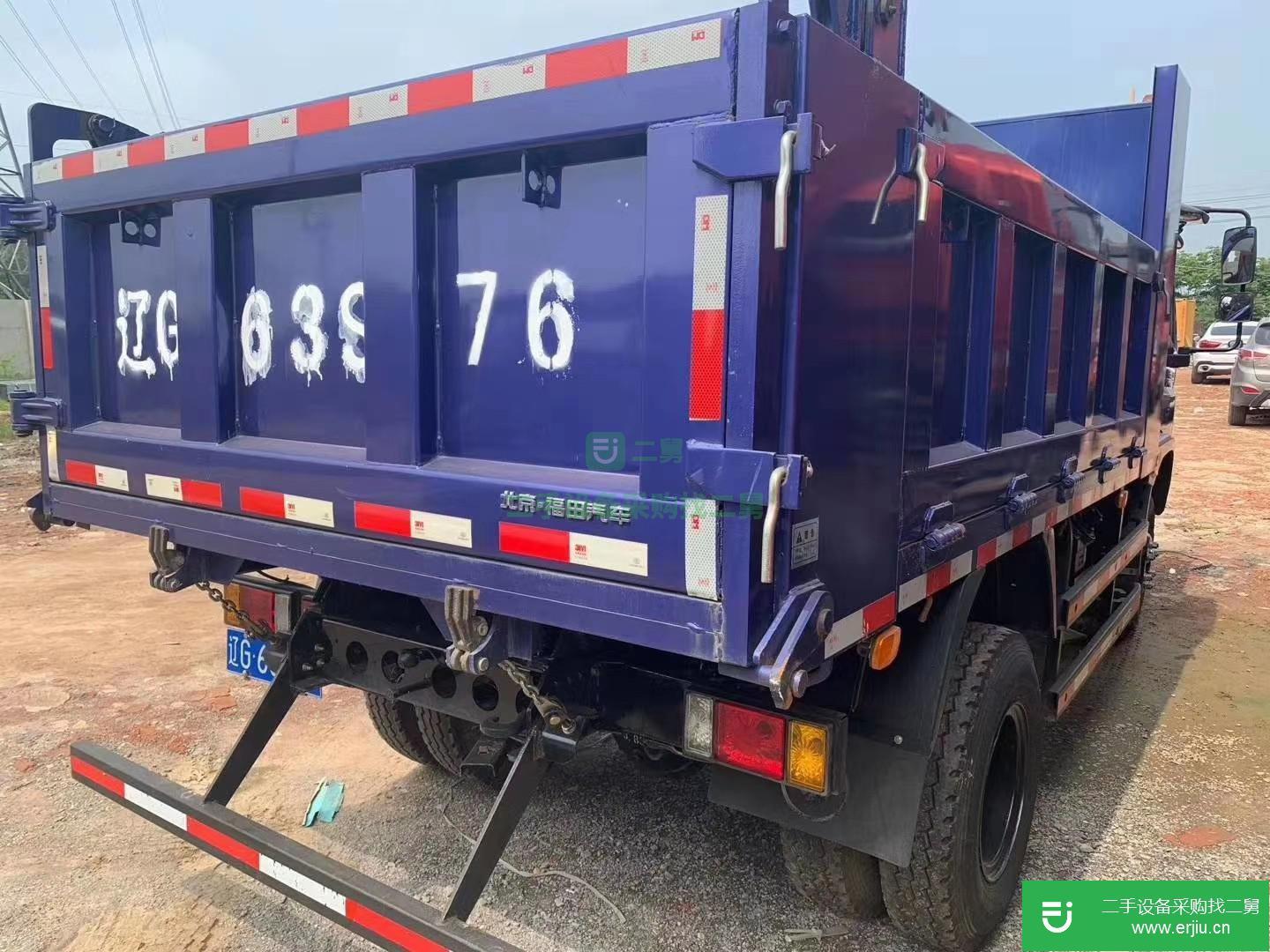 江蘇出售二手福田瑞沃自卸車