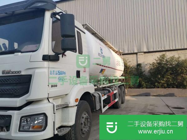 青海出售二手陜汽德龍水泥罐車