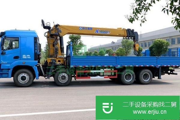 安微出售二手前四后八徐工16噸隨車吊