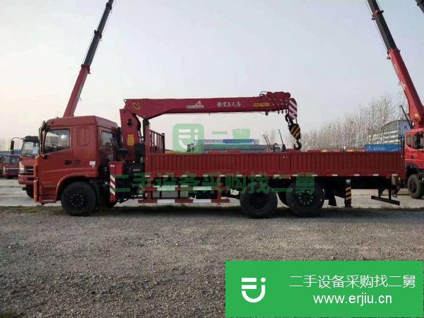 湖北出售二手雙橋隨車吊