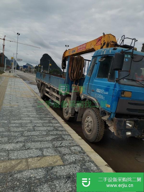 廣西出售二手前四后四隨車吊