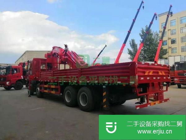 湖北出售二手14噸隨車吊