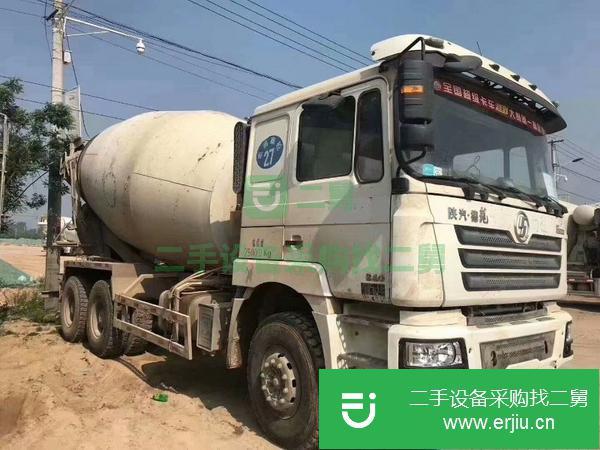 山東出售二手德龍大14方攪拌車