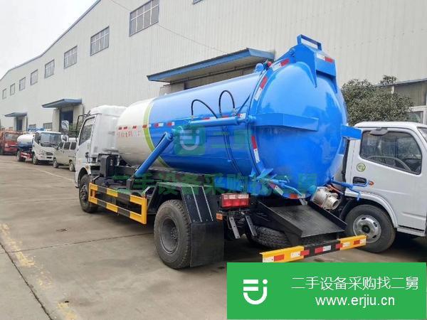 廣東出售二手東風多利卡8方吸污車