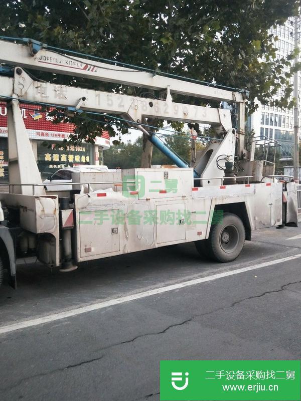河南出售二手江特牌汽車吊