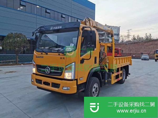 山西出售大運藍牌5噸吊車