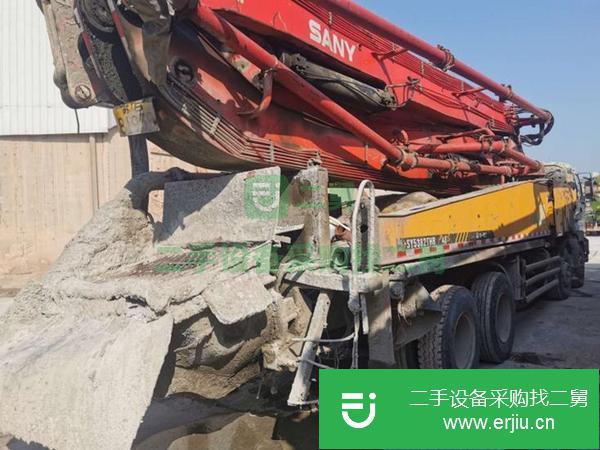 江蘇出售二手星馬牌52米泵車