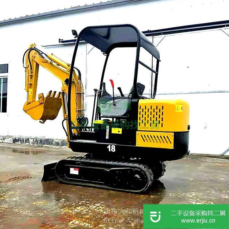 山東出售二手1.8噸液壓先導履帶式挖掘機