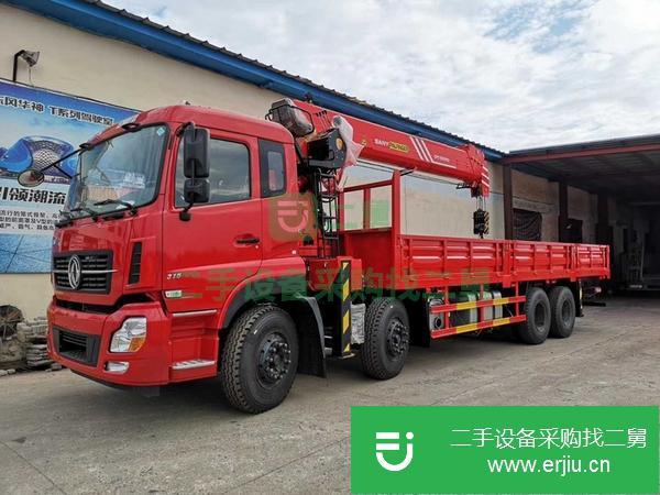 湖北出售二手東風單橋隨車吊