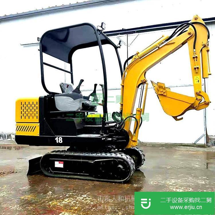 山東出售二手1.8噸液壓先導履帶式挖掘機