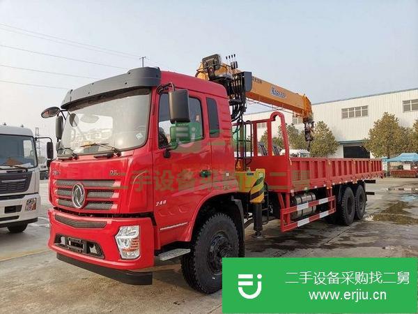 湖北出售二手東風12噸隨車吊