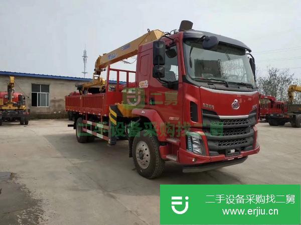 江西出售二手柳汽8噸隨車吊