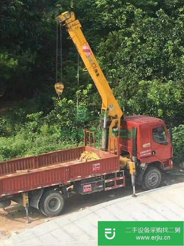 福建出售二手騰宇8噸四節臂隨車吊