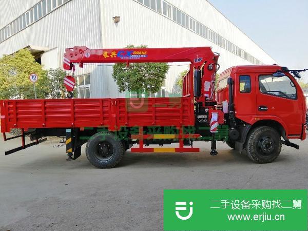 新疆出售小黃牌東風福瑞卡自卸吊車