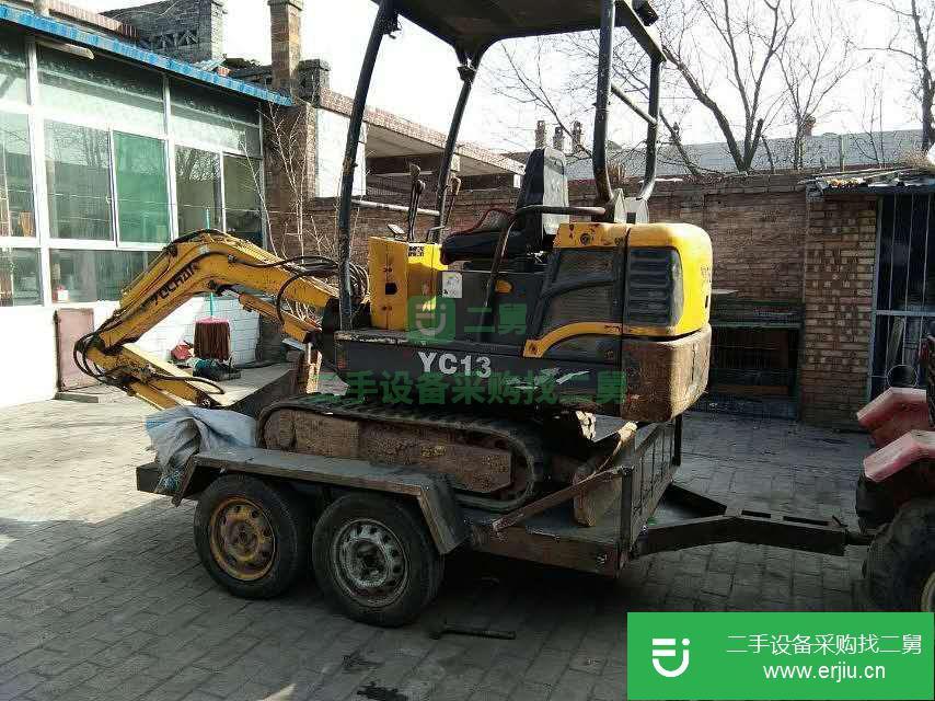 山西出售二手玉柴YC13-6挖掘機