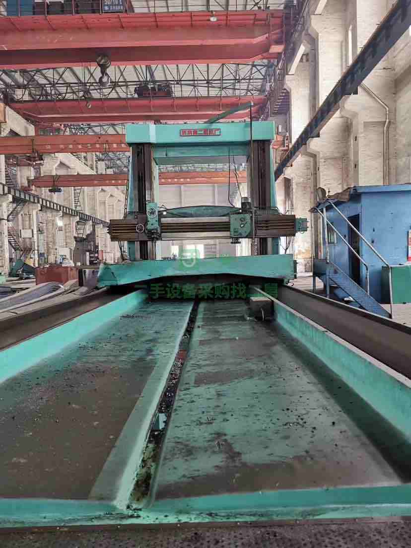 江蘇急售二手的濟南二機3.15×12米龍門銑一臺