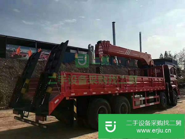四川出售二手三一14噸隨車吊