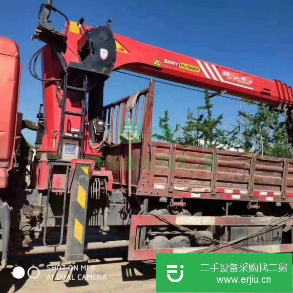 廣西出售二手三一12噸隨車吊