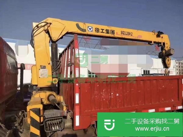 湖北出售二手徐工3.2噸國三隨車吊