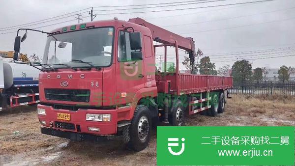 上海出售二手華菱前四后八12噸隨車吊