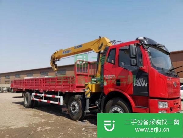黑龍江出售前四后四解放吊車