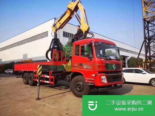 福建出售二手12噸徐工折疊吊